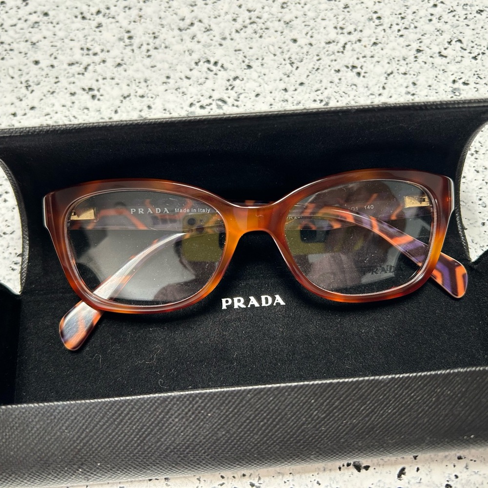 Prada Women's Brown frame Glasses